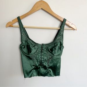 ❤️🔥UO EMERALD CORSET TOP